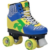 Roces Disco Palace Rollschuhe Blue Yellow von Roces