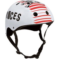 Roces Skull 800 Aggressive Matte White Red von Roces