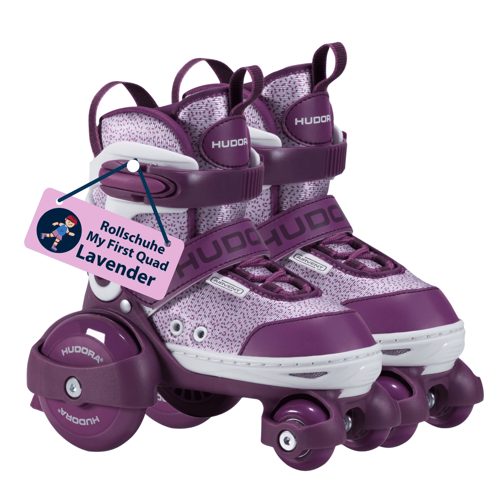 Rollschuh My First Quad, lavender, Gr. 26-33 Rollschuh My First Quad, lavender, Gr. 26-33