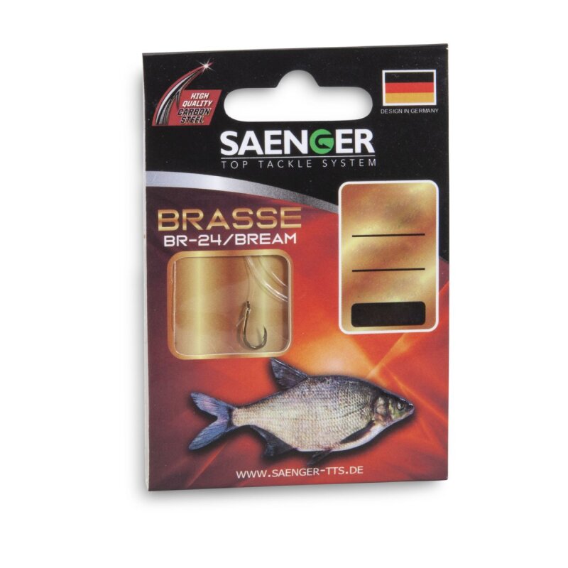SÄNGER Brasse BR-24 Gr.6 0,20mm 60cm Gold 10Stk. SÄNGER Brasse BR-24 Gr.6 0,20mm 60cm Gold 10Stk.