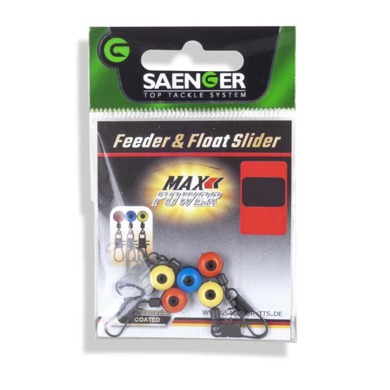 SÄNGER Feeder&Float Slider L 36mm 18kg 5Stk. SÄNGER Feeder&Float Slider L 36mm 18kg 5Stk.