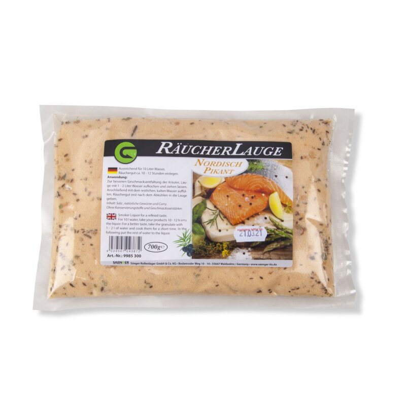 SÄNGER Räucherlauge Nordisch Pikant 700g SÄNGER Räucherlauge Nordisch Pikant 700g