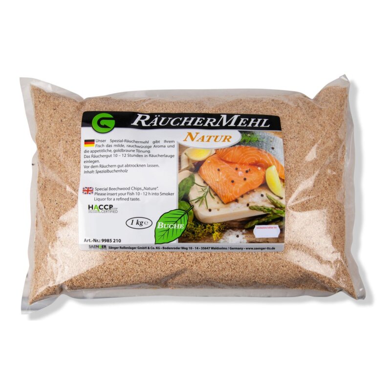 SÄNGER Räuchermehl Buchenholz Natur 1kg