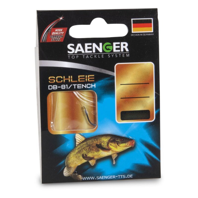 SÄNGER Schleie DB-81 Gr.4 0,23mm 60cm Schwarz 10Stk. SÄNGER Schleie DB-81 Gr.4 0,23mm 60cm Schwarz 10Stk.