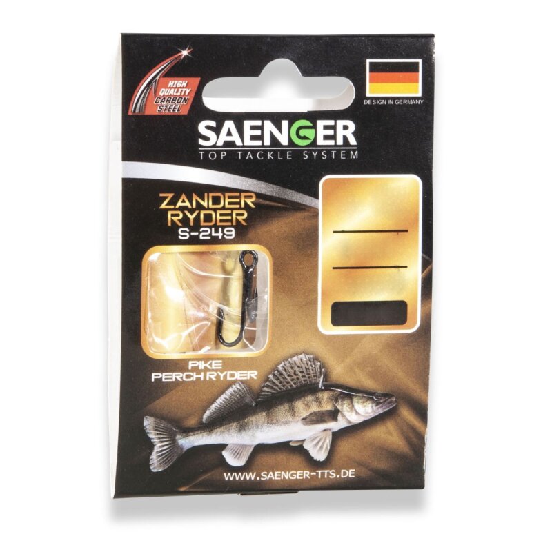 SÄNGER Zander Ryder S-249 Gr.1 0,28mm 70cm Schwarz 5Stk. SÄNGER Zander Ryder S-249 Gr.1 0,28mm 70cm Schwarz 5Stk.