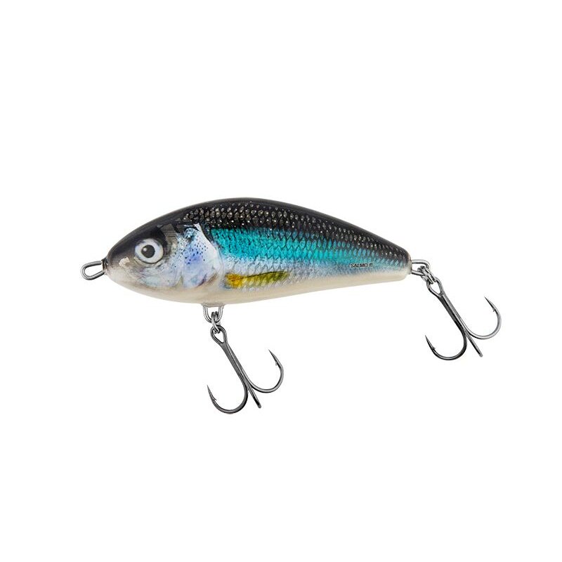 SALMO Fatso Floating 8cm Spotted Holo Smelt SALMO Fatso Floating 8cm Spotted Holo Smelt