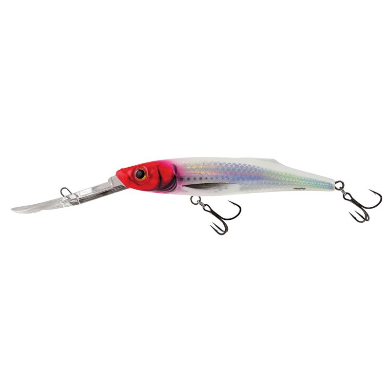 SALMO Freediver Super Deep Runner 7cm 8g Holographic Red Head SALMO Freediver Super Deep Runner 7cm 8g Holographic Red Head
