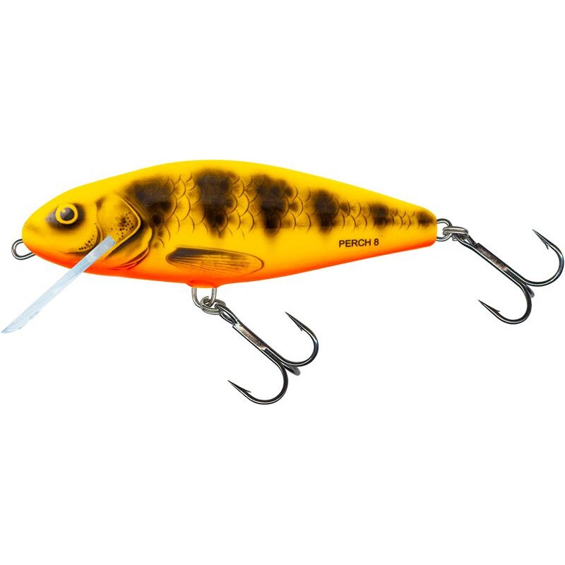 SALMO Perch Floating 8cm 12g Yellow Red Tiger SALMO Perch Floating 8cm 12g Yellow Red Tiger