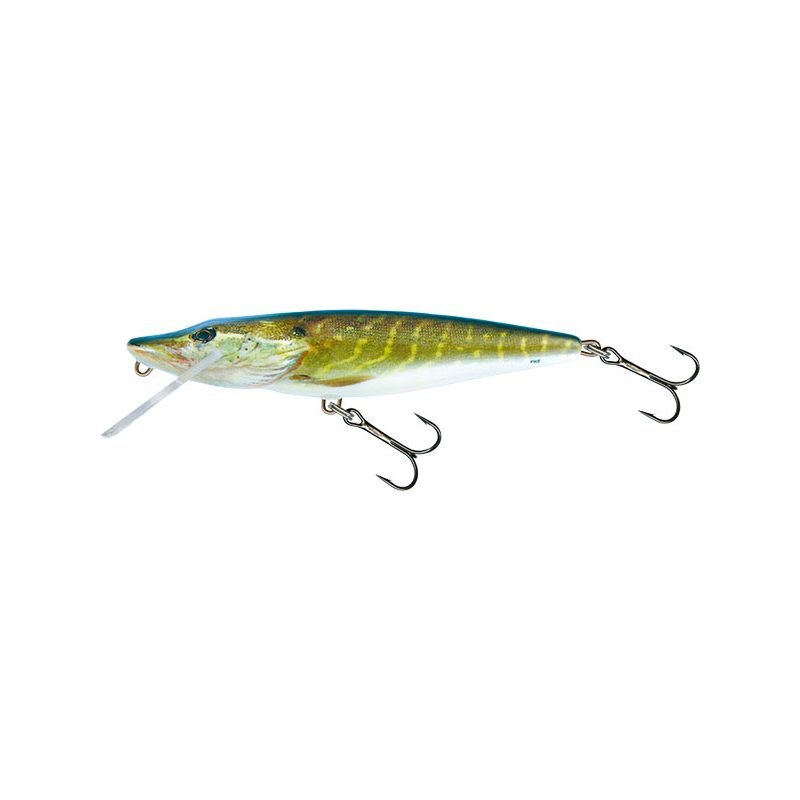 SALMO Pike Jointed Floating 11cm 13g Real Pike SALMO Pike Jointed Floating 11cm 13g Real Pike