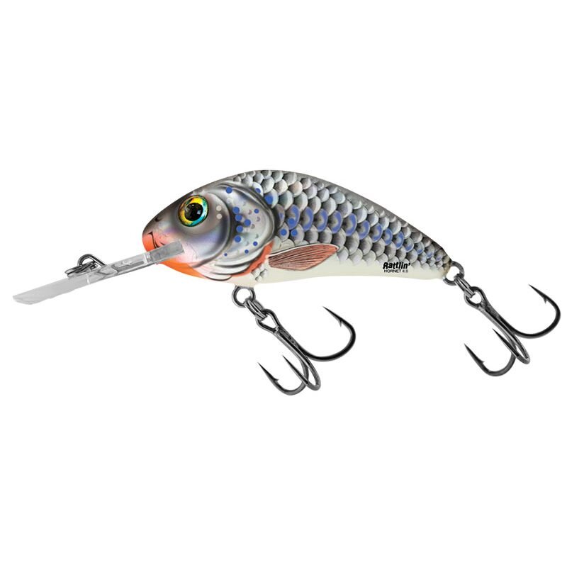 SALMO Rattlin Hornet Floating 5,5cm 10,5g Silver Holographic Shad SALMO Rattlin Hornet Floating 5,5cm 10,5g Silver Holographic Shad