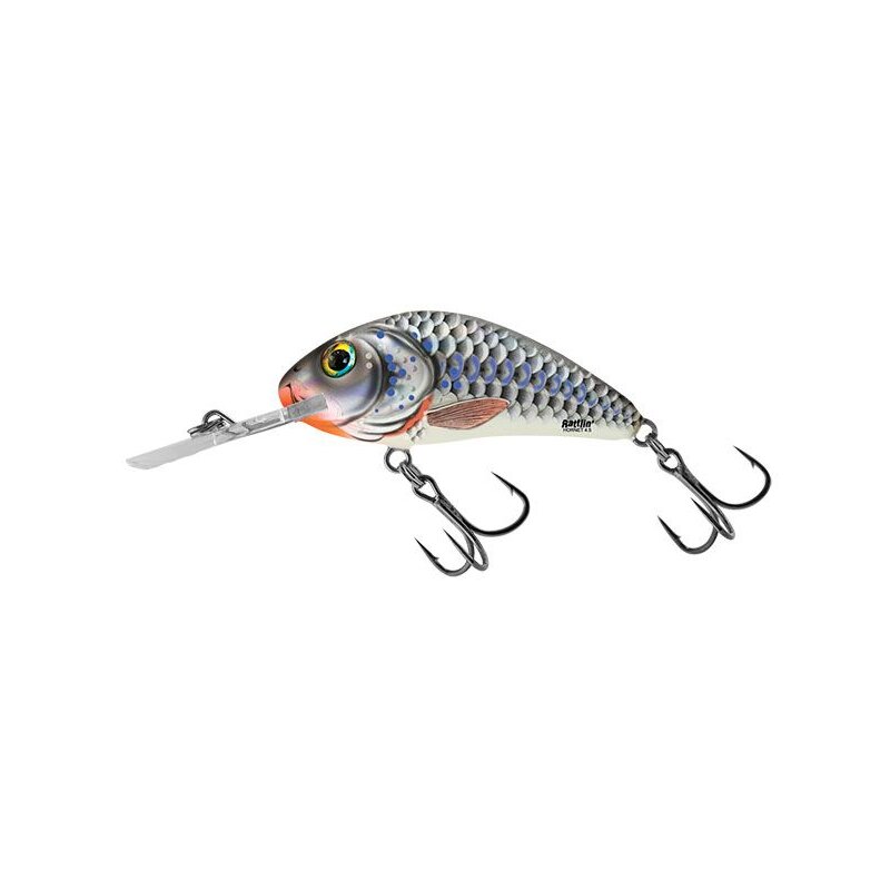 SALMO Rattlin Hornet Floating 4,5cm 6g Silver Holographic Shad SALMO Rattlin Hornet Floating 4,5cm 6g Silver Holographic Shad