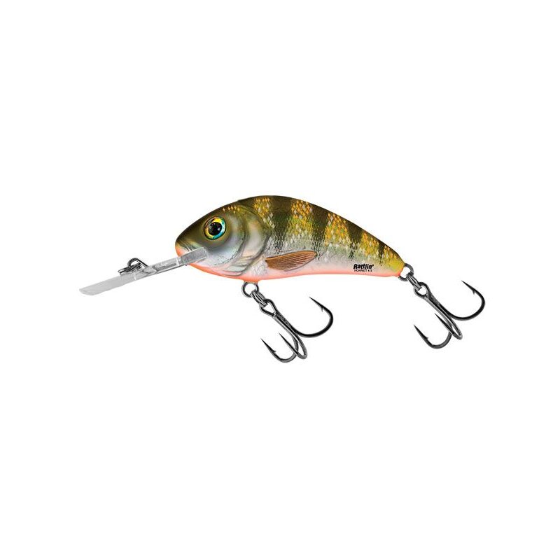 SALMO Rattlin Hornet Floating 4,5cm 6g Yellow Holographic Perch