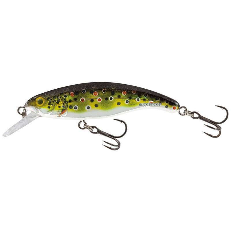 SALMO Slick Stick 6cm 3g Holographic Brownie