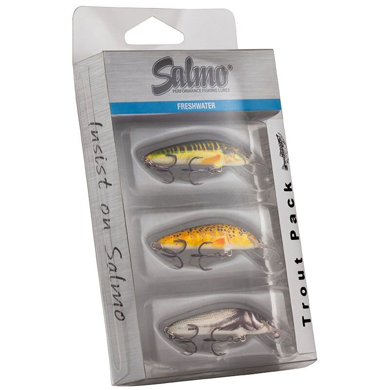 SALMO Trout Pack Minnow 4cm 5cm 3Stk. SALMO Trout Pack Minnow 4cm 5cm 3Stk.