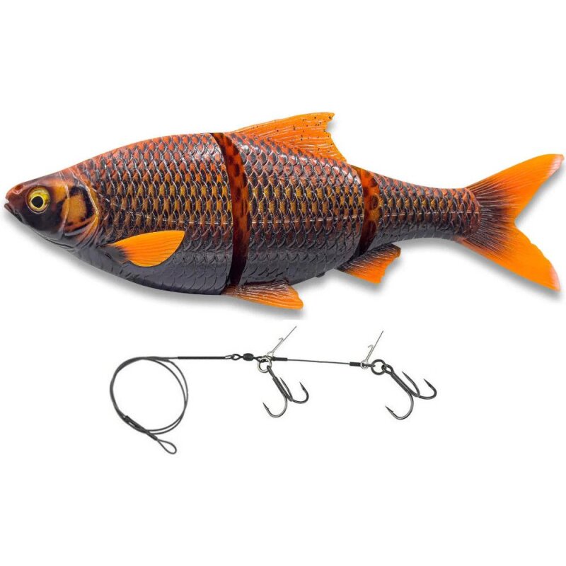 SAVAGE GEAR 3D Line Thru Roach 32cm 445g S Black SAVAGE GEAR 3D Line Thru Roach 32cm 445g S Black