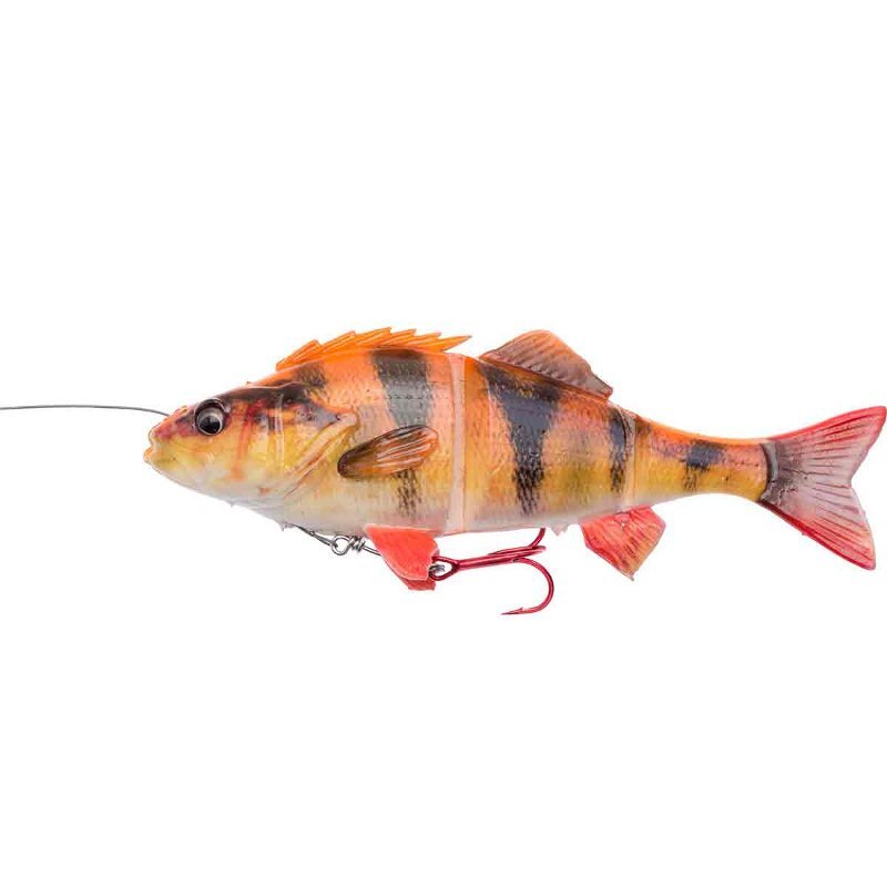 SAVAGE GEAR 4D Line Thru Perch 23cm 145g SS Albino SAVAGE GEAR 4D Line Thru Perch 23cm 145g SS Albino