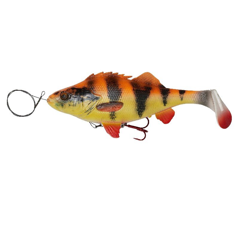 SAVAGE GEAR 4D Perch Shad 20cm 100g SS Albino