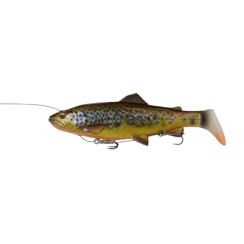 SAVAGE GEAR 4D Line Thru Rattle Trout 27,5cm 258g S Brown Trout UV