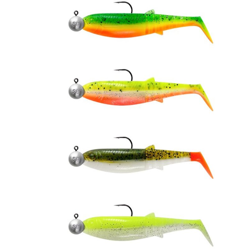 SAVAGE GEAR Cannibal Shad RTF 8cm Gr.2/0 5+7,5g Dark Water Mix 4+4Stk. SAVAGE GEAR Cannibal Shad RTF 8cm Gr.2/0 5+7,5g Dark Water Mix 4+4Stk.