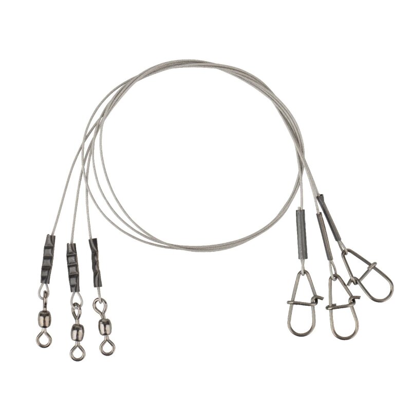 SAVAGE GEAR Carbon49 Trace Swivel/Needle Snap 40cm 0,60mm 16kg 3Stk. SAVAGE GEAR Carbon49 Trace Swivel/Needle Snap 40cm 0,60mm 16kg 3Stk.