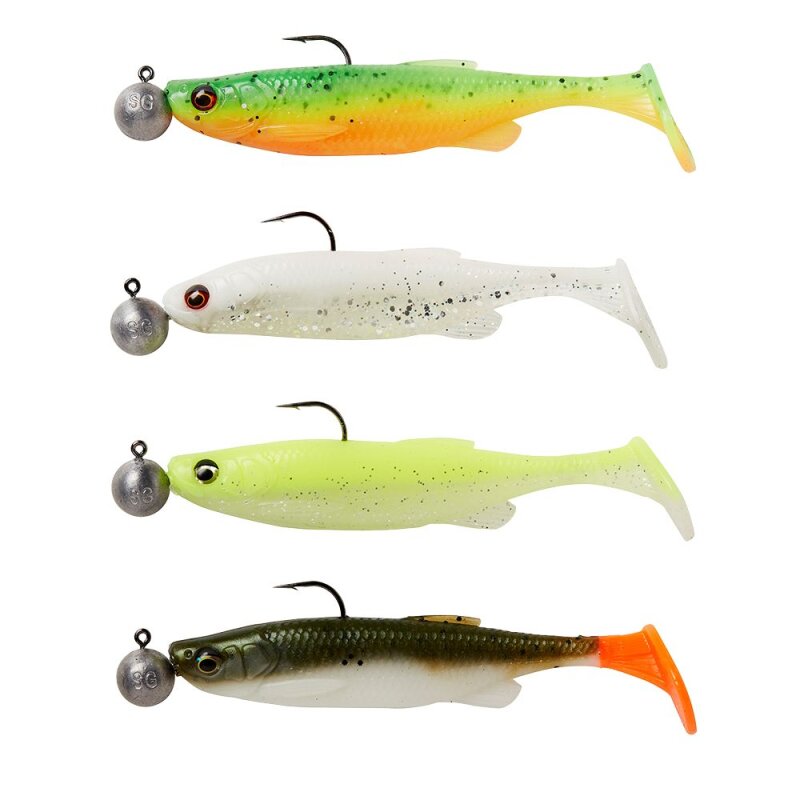 SAVAGE GEAR Fat Minnow T-Tail RTF 13cm 20g Dark Water Mix 4Stk. SAVAGE GEAR Fat Minnow T-Tail RTF 13cm 20g Dark Water Mix 4Stk.