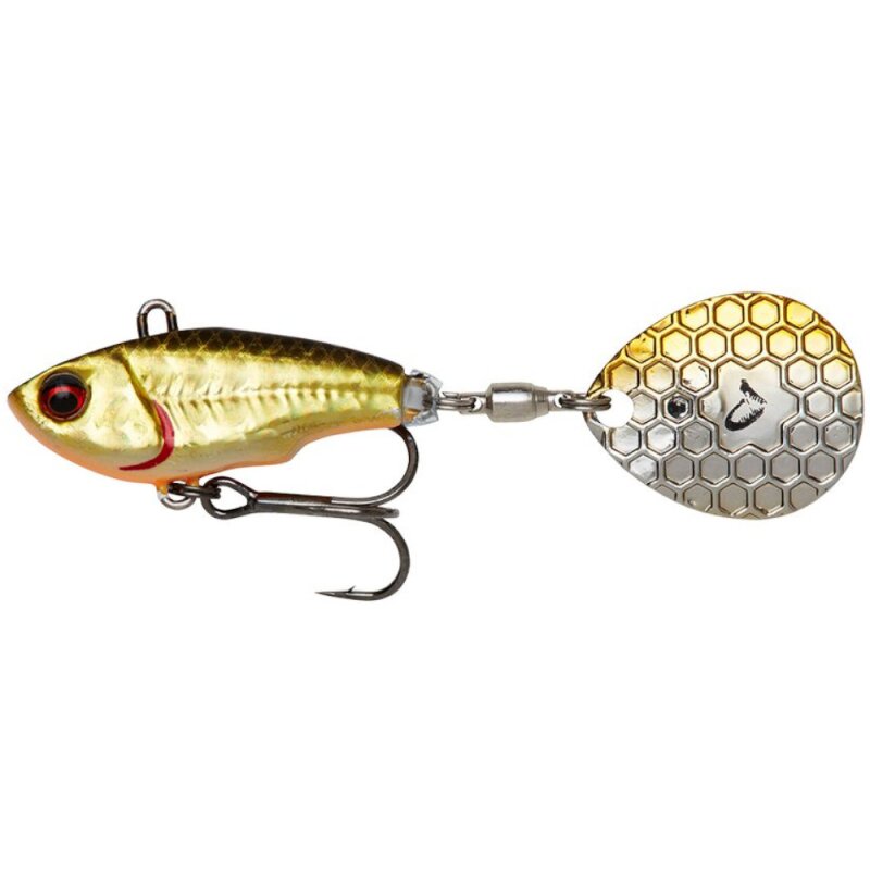 SAVAGE GEAR Fat Tail Spin 8cm 24g Dirty Roach SAVAGE GEAR Fat Tail Spin 8cm 24g Dirty Roach