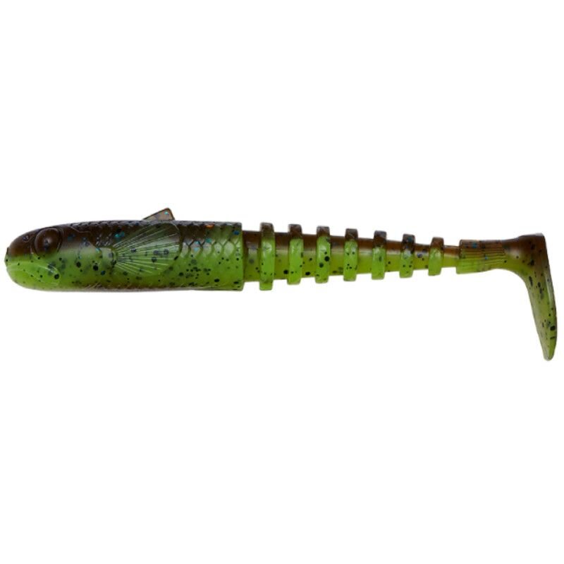 SAVAGE GEAR Gobster Shad 9cm 9g Chartreuse Pumpkin 5Stk.