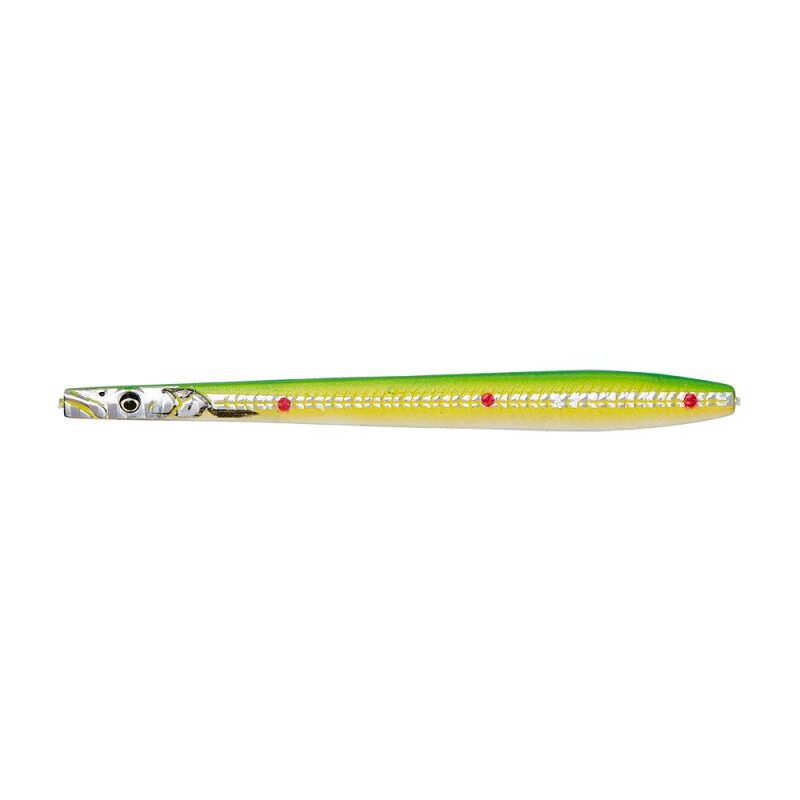 SAVAGE GEAR Line Thru Sandeel Nail 12cm 26g Fluo Green SAVAGE GEAR Line Thru Sandeel Nail 12cm 26g Fluo Green