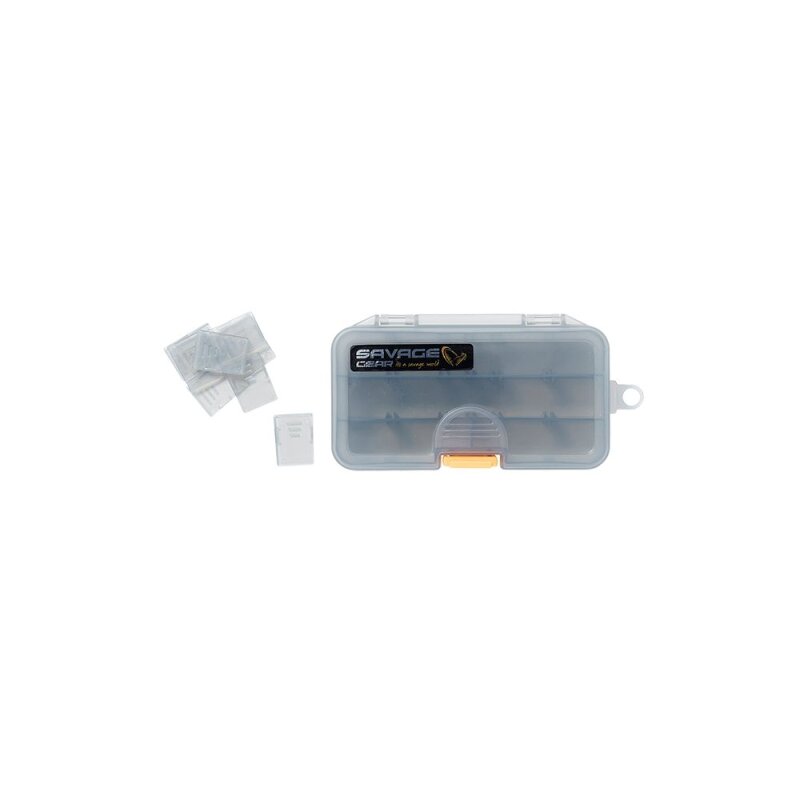 SAVAGE GEAR Lurebox 1B 13,8x7,7x3,1cm Smoke SAVAGE GEAR Lurebox 1B 13,8x7,7x3,1cm Smoke