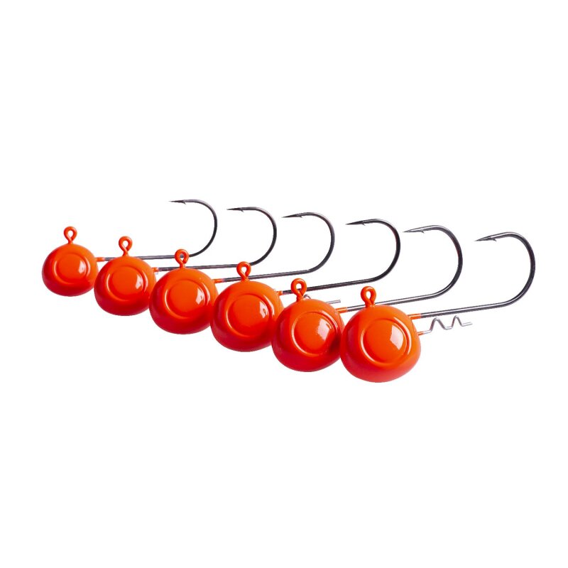 SAVAGE GEAR Rattle Jig Head Gr.10/0 100g Japanese Red UV