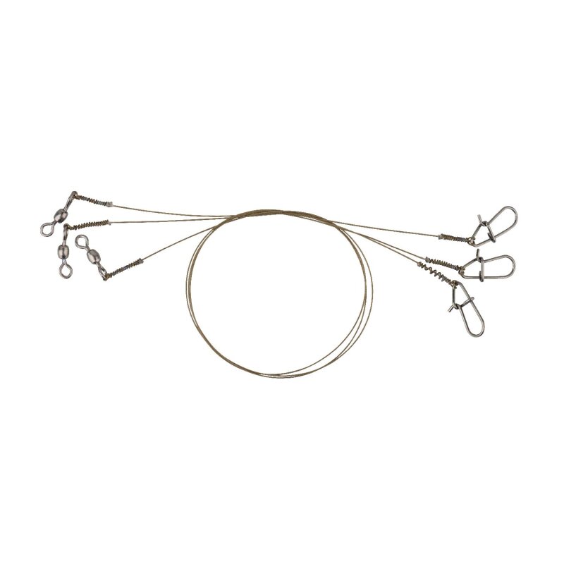 SAVAGE GEAR Raw49 Trace Swivel/Needle Snap 20cm 0,27mm 7kg 3Stk. SAVAGE GEAR Raw49 Trace Swivel/Needle Snap 20cm 0,27mm 7kg 3Stk.
