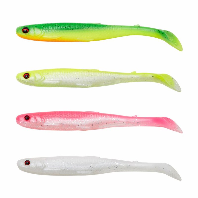 SAVAGE GEAR Slender Scoop Shad 11cm 7g Dark Water Mix 4Stk. SAVAGE GEAR Slender Scoop Shad 11cm 7g Dark Water Mix 4Stk.