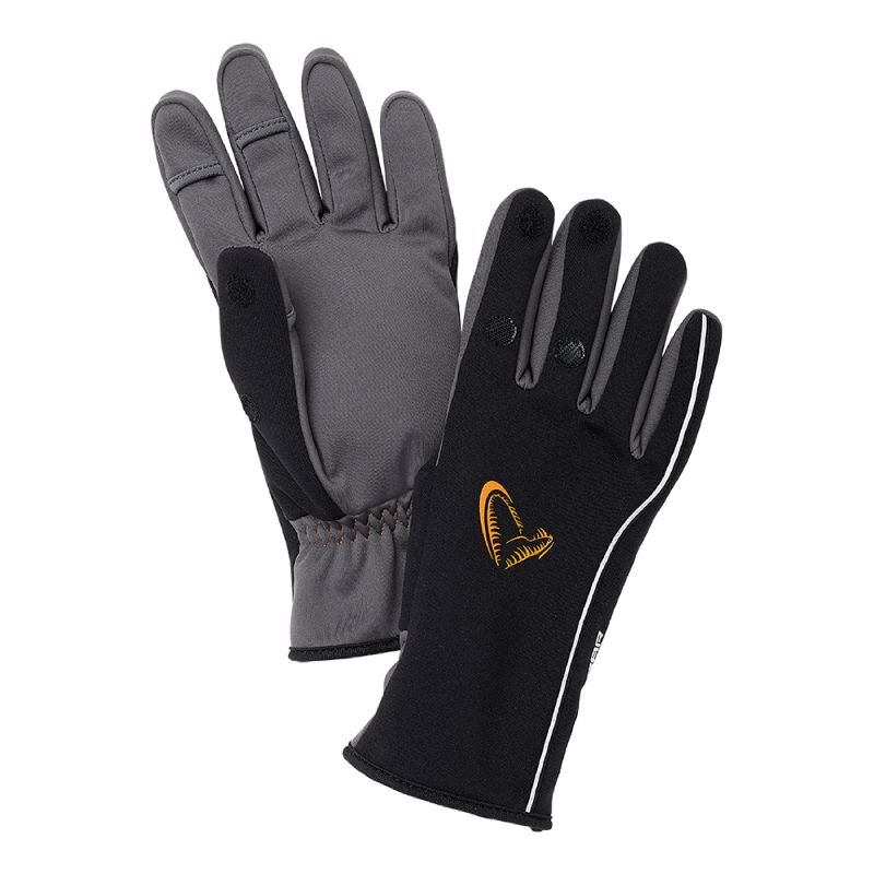 SAVAGE GEAR Softshell Winter Glove M Black SAVAGE GEAR Softshell Winter Glove M Black