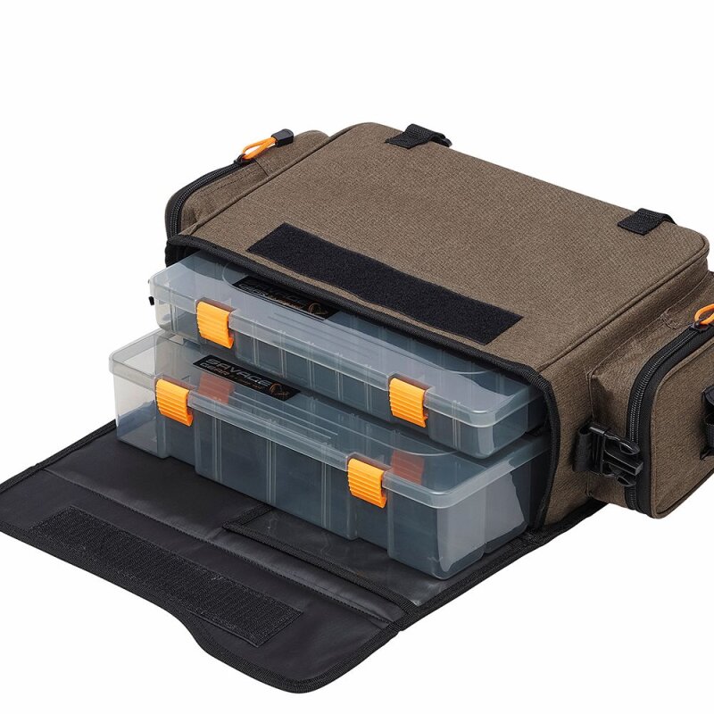 SAVAGE GEAR Specialist Shoulder Lure Bag 2 Boxes 16l Smoke SAVAGE GEAR Specialist Shoulder Lure Bag 2 Boxes 16l Smoke