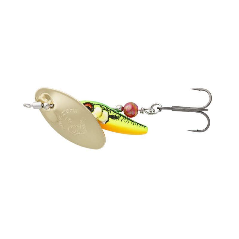 SAVAGE GEAR Sticklebait Spinner Gr.3 9,1g Fire Tiger Gold SAVAGE GEAR Sticklebait Spinner Gr.3 9,1g Fire Tiger Gold