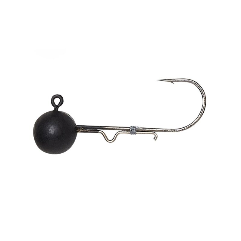 SAVAGE GEAR Tungsten Ball Jighead Gr.2/0 10,6g Matt Black 2Stk.