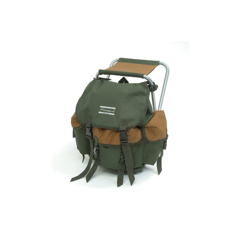 SHAKESPEARE Folding Stool with Backpack 58x32cm SHAKESPEARE Folding Stool with Backpack 58x32cm