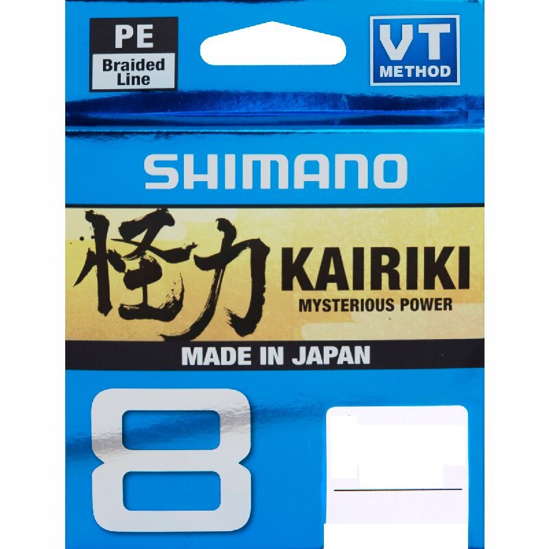 SHIMANO Kairiki 8 0,06mm 5,3kg 300m Multicolor (0,11 € pro 1 m)