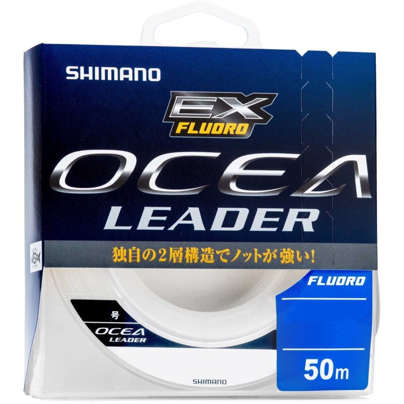 SHIMANO Ocea Leader EX Fluoro 0,63mm 22,7kg 50m Clear (0,40 € pro 1 m)