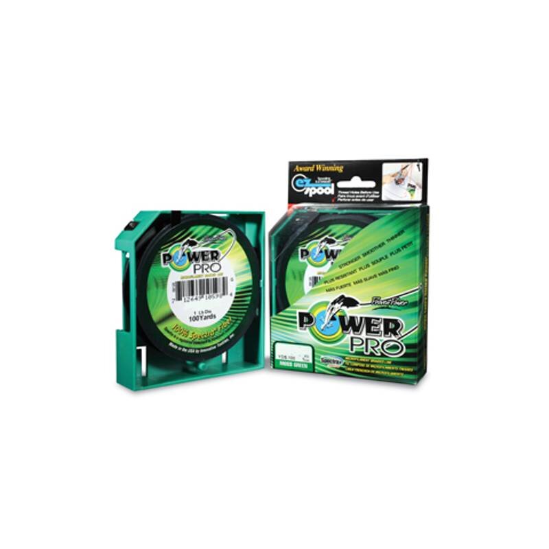 SHIMANO Power Pro 0,19mm 13kg 275m Moosgrün (0,10 € pro 1 m)