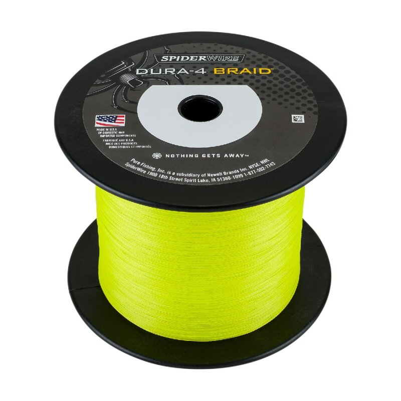 SPIDERWIRE Dura 4 Braid 0,3mm 29kg 1800m Yellow (0,05 € pro 1 m)