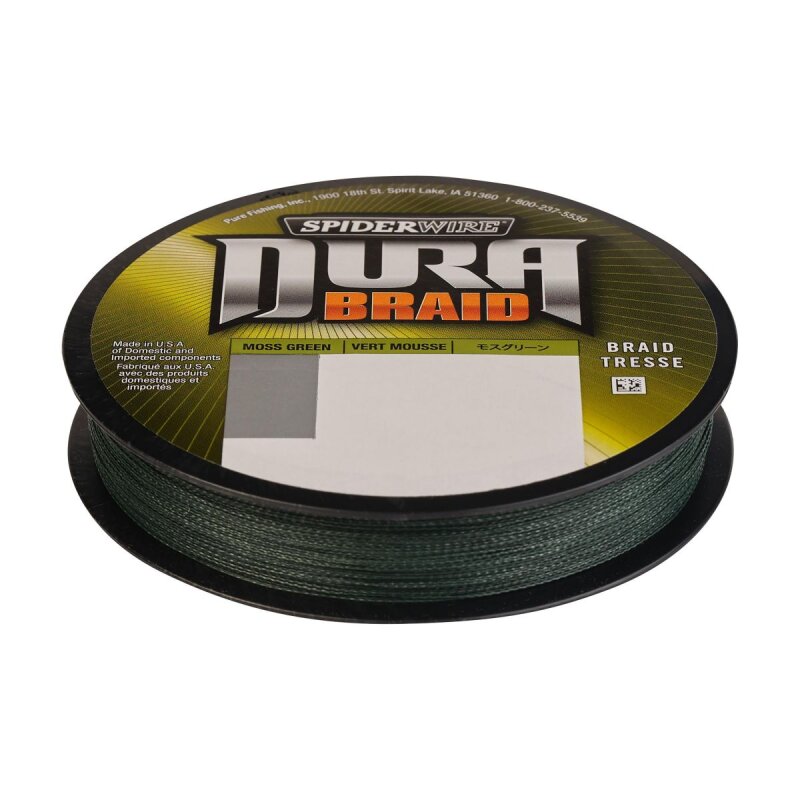 SPIDERWIRE Dura Braid  0,19mm 16kg 135m Moss Green