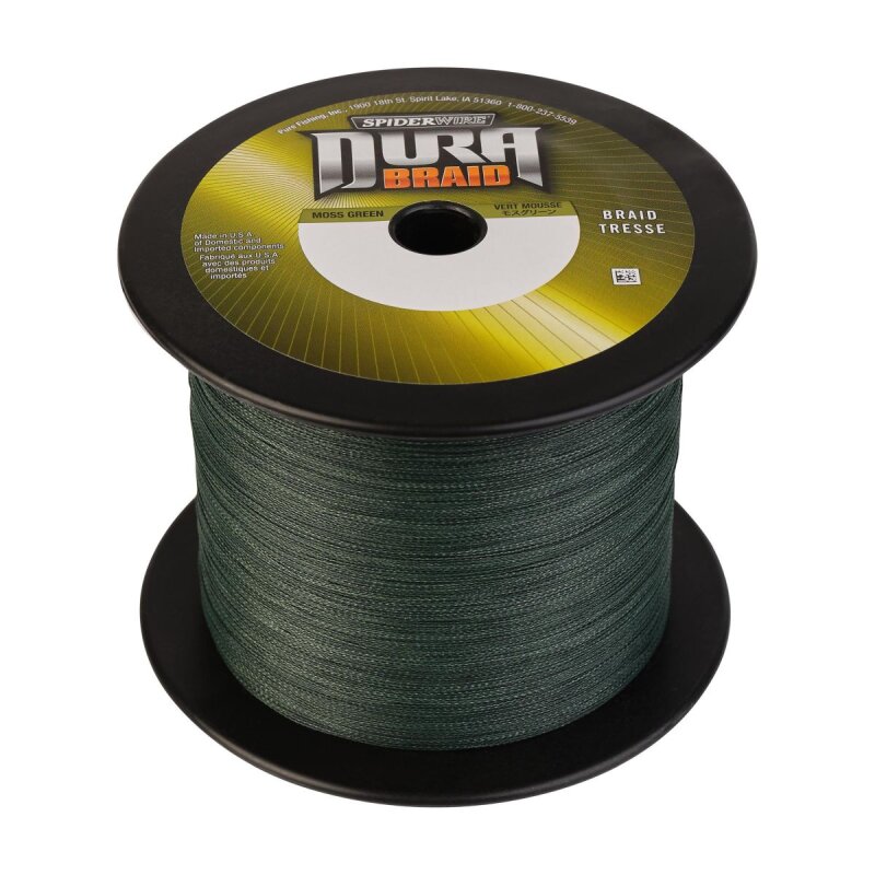 SPIDERWIRE Dura Braid 0,19mm 16kg 2750m Moss Green SPIDERWIRE Dura Braid 0,19mm 16kg 2750m Moss Green