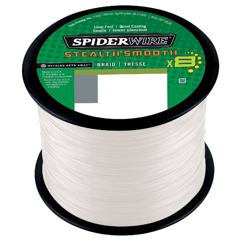 SPIDERWIRE Stealth Smooth 8 0,06mm 5,4kg 2000m Translucent (0,08 € pro 1 m)