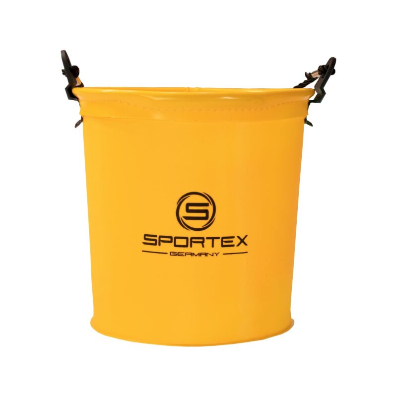 SPORTEX EVA Eimer mit Tragegriff 21x20cm Gelb SPORTEX EVA Eimer mit Tragegriff 21x20cm Gelb