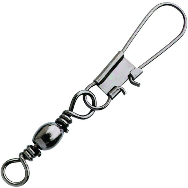 SPRO Barrel Swivel Tönnchenwirbel mit Interlock Snap Gr.10 14kg 10Stk. SPRO Barrel Swivel Tönnchenwirbel mit Interlock Snap Gr.10 14kg 10Stk.