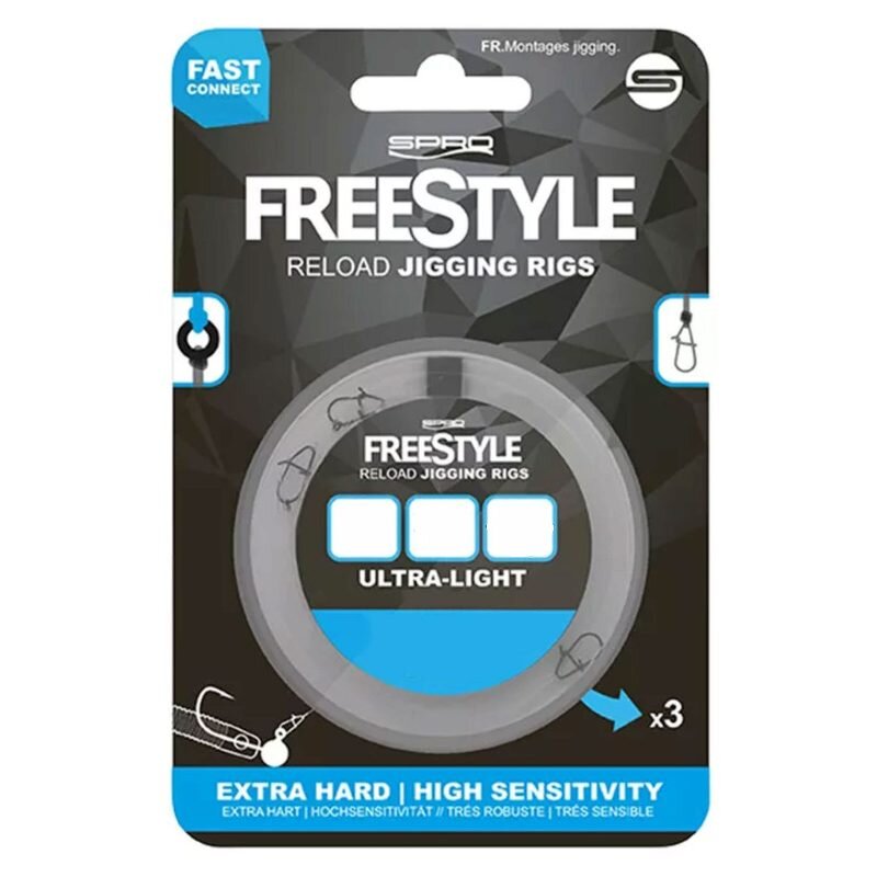 FREESTYLE Reload Jig Rig 0,18mm 68cm 3Stk.