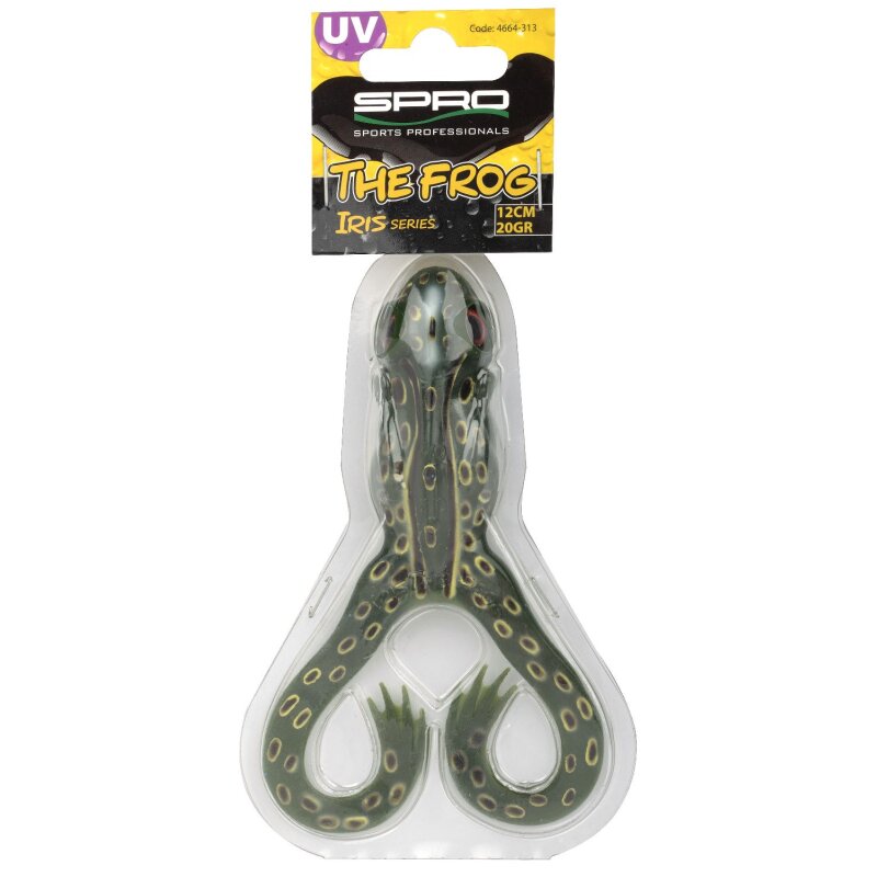 SPRO Iris The Frog 12cm 20g Natur Green Frog