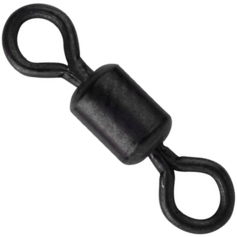 SPRO Matte Black Rolling Swivel Gr.2 15Stk. SPRO Matte Black Rolling Swivel Gr.2 15Stk.