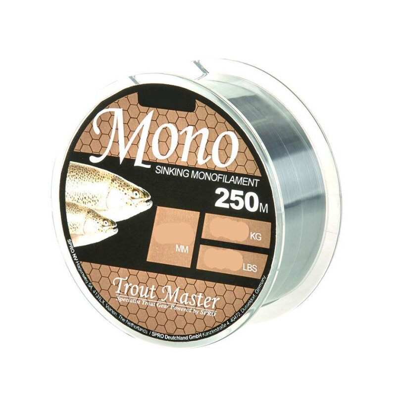 TROUTMASTER Mono 0,18mm 3,5kg 200m (0,03 € pro 1 m)